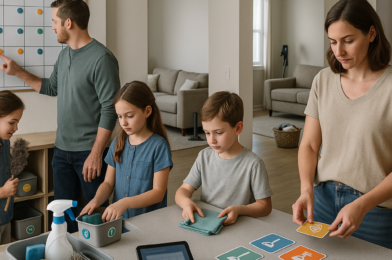 How to Create a Weekly Cleaning Schedule for Busy Families