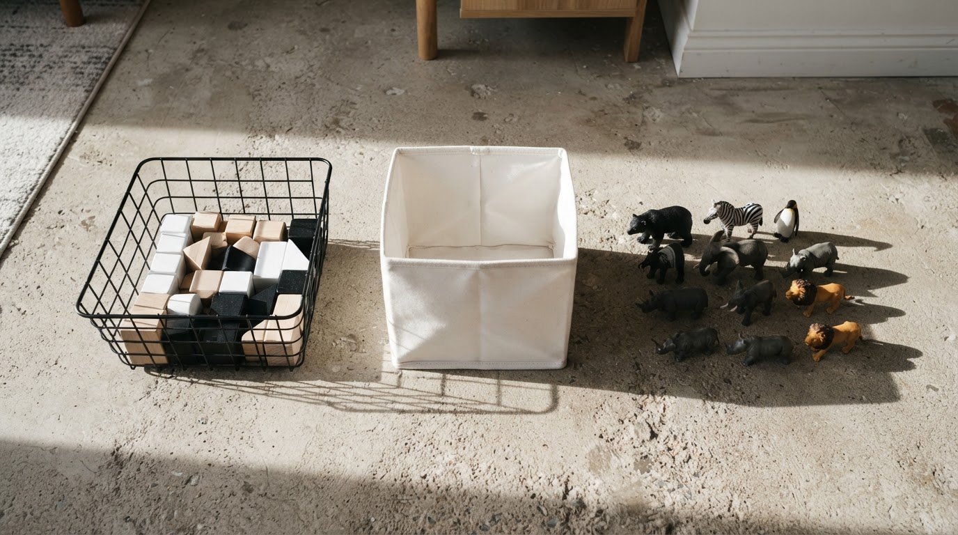 Illustration for the guide: How to Declutter Your Kids' Toys Without Tears