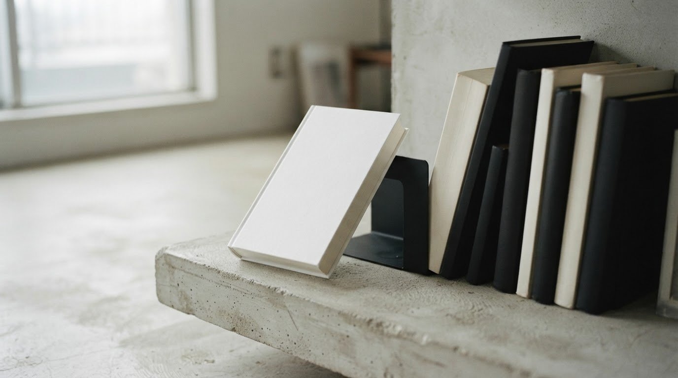 Illustration for the guide: How to Downsize Your Book Collection Without Regret