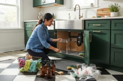 How to Organize Under-Sink Cabinets for Easy Access