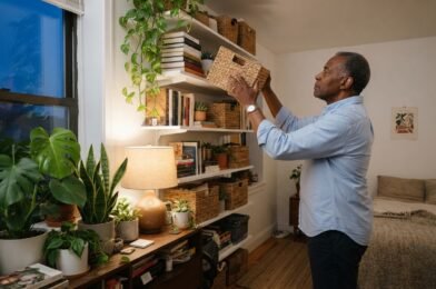 How to Use Vertical Space to Store More in Small Rooms